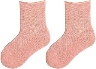 Calcetines de malla fina para niños y niñas, de color caramelo, para primavera y verano (color rojo sandía, 2-4 años), Rojo De La Sandía, 2-4 años