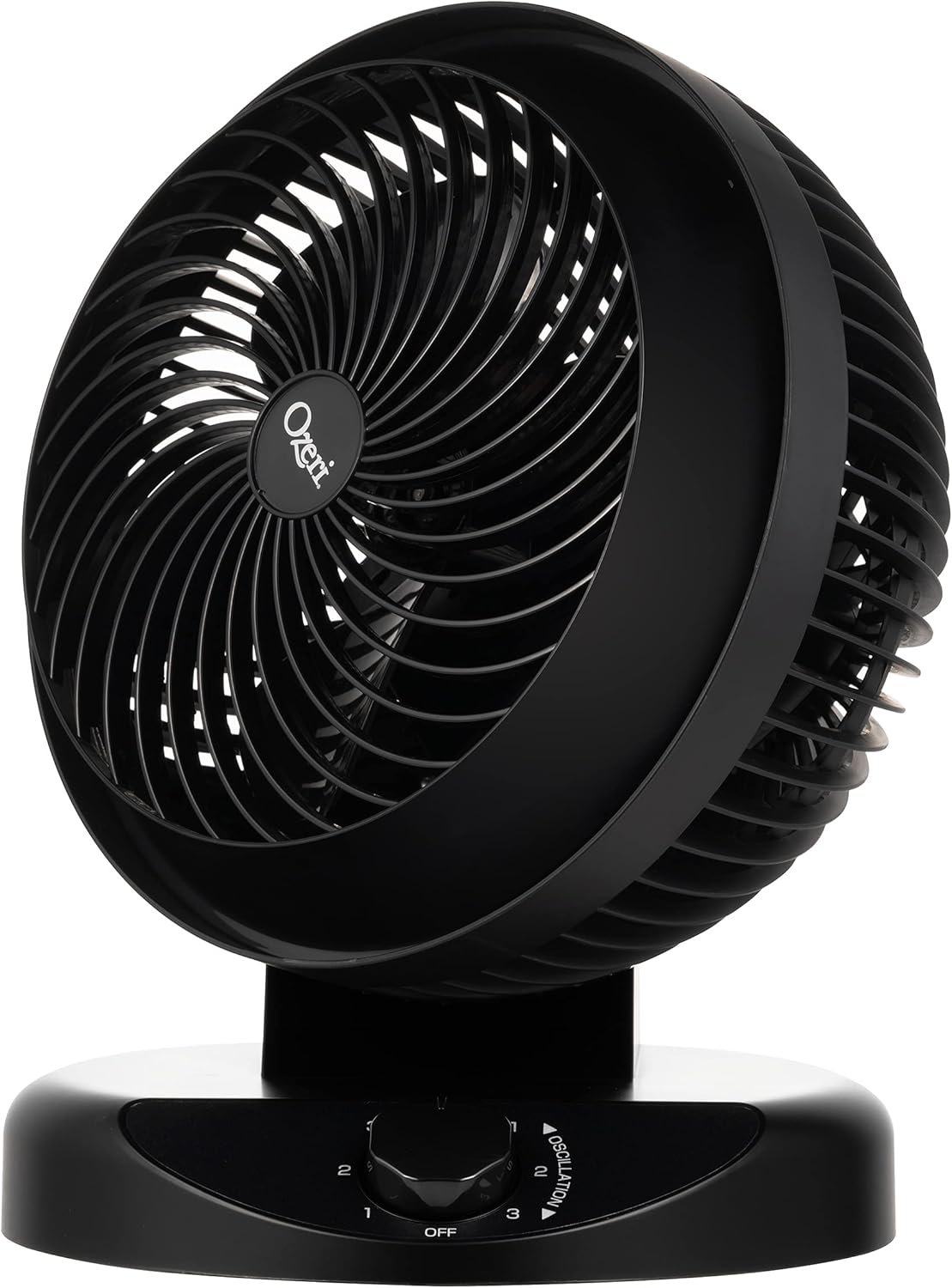 Ozeri Brezza 360 10" Oscillating Table Fan, with Orbital Motion Technology