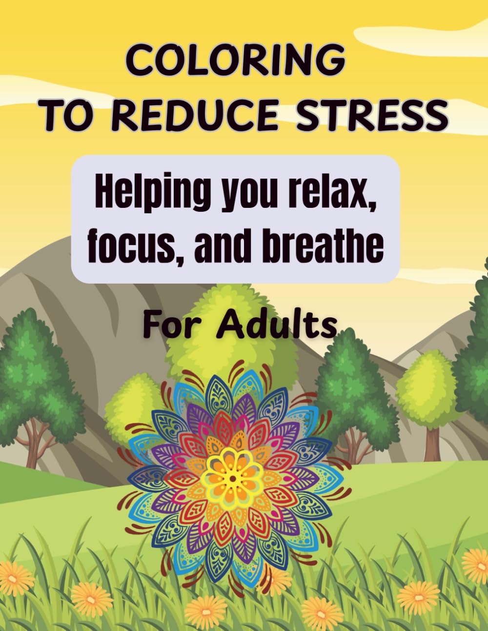 Coloring to Reduce Stress: coloring pages that bring quit and relaxation
