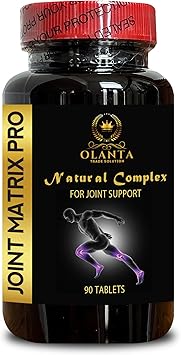 Joint Matrix PRO - Joint Mobility Complex Glucosamine, MSM & Chondroitin, Natural Muscle Support for Adults 1 Bottle 90 Tablets