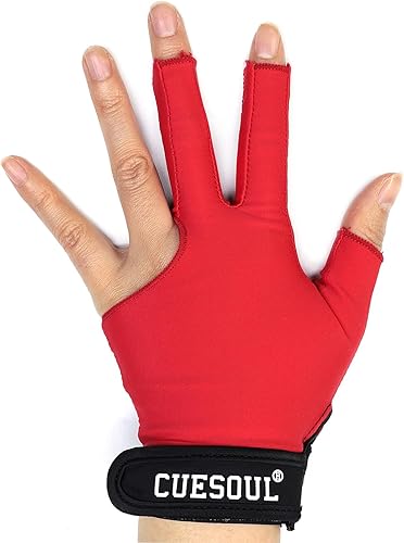 Miniatura 3 de CUESOUL Guantes profesionales de billar izquierdo y derecho