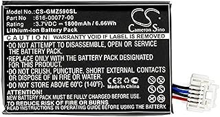 3.7V 1800mAh / 6.66Wh Replacement Battery for Garmin 010-01603-10, Zumo 590, Zumo 590LM, Zumo 595, Zumo 595LM, Part No. 010-12110-003, 361-00077-00, 361-00077-10, 616-00077-00, 616-00077-10