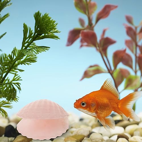 Miniatura 4 de ARTIBETTER Figura decorativa de conchas de cristal para la playa, conchas marinas, acuario, decoración para mesa de boda, decoración de pecera,