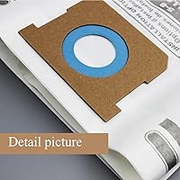 Vista 46 de Bolsas para aspiradora de 10 a 14 galones, tipo F 90662 9066200 9066233; tipo I 90672 9067200 9067233; VF2005, bolsas de filtro de vacío desechables