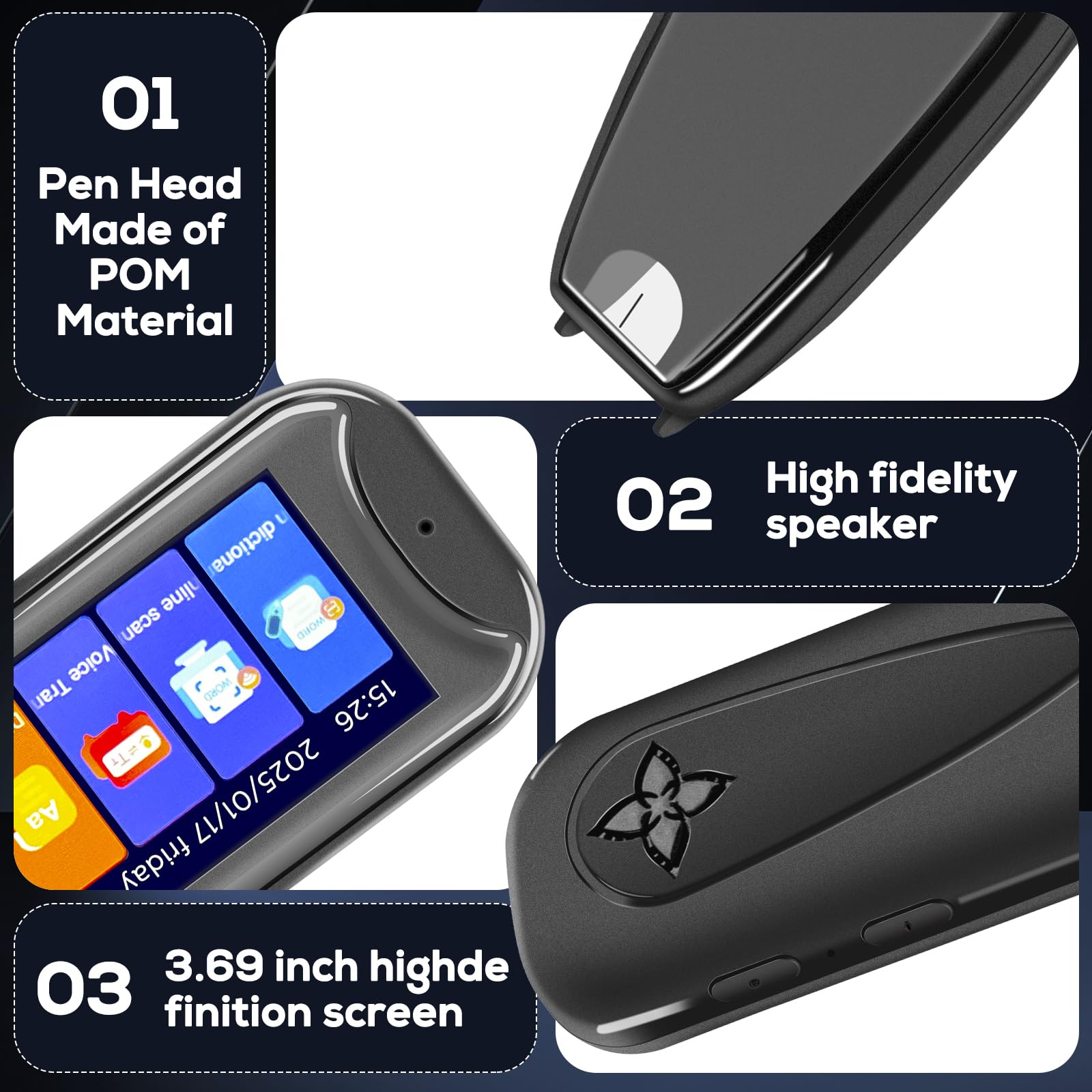 Upgraded Scan Reader Pen, Portable 134 Language Translator Device, Travel Translator Pen - Image 3