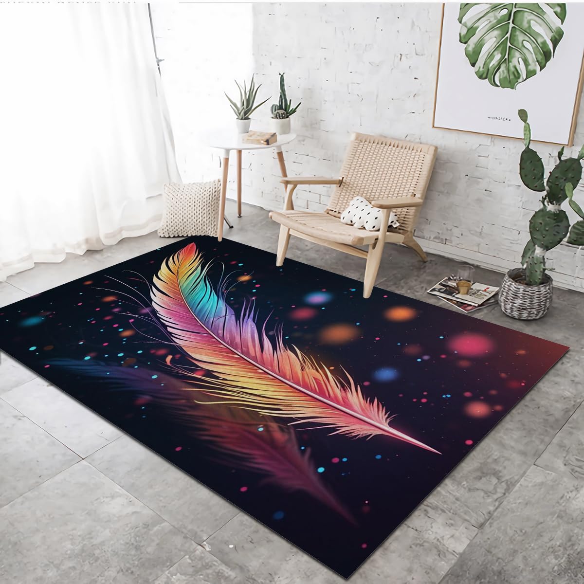 Tapis de sol salon VULORA 80x150cm idéal pour entrée et couloir