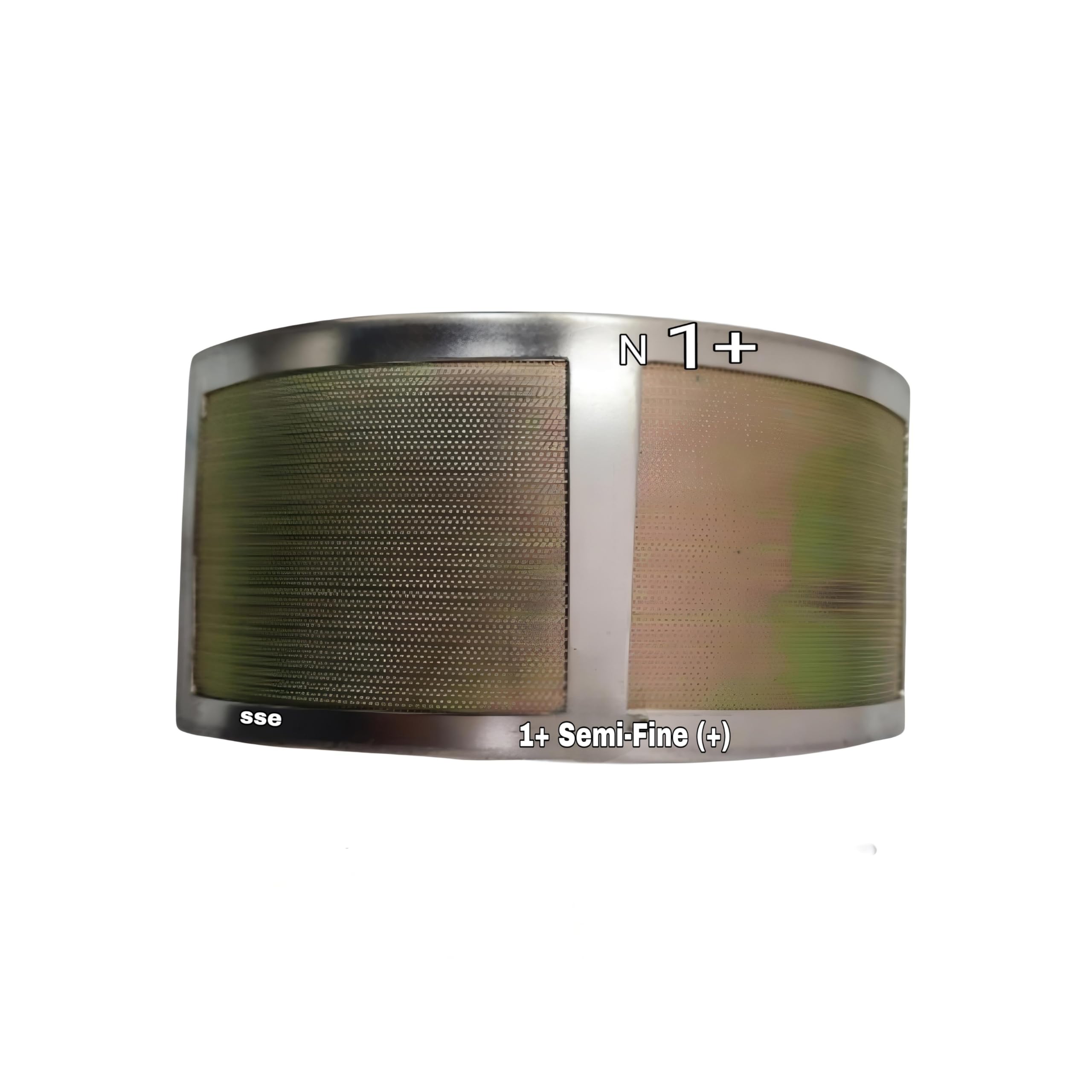 SS Natraj Flour Mill 1+ Semi Fine Jali, Stainless Steel Mesh, Compatible with Nataraj Size Gharghanti