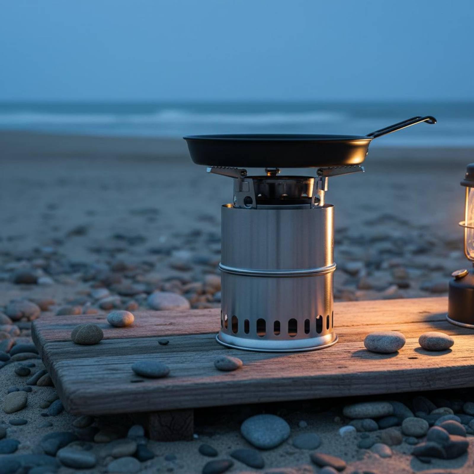 perfeclan Hornillo Plegable para Exteriores Hornillo Estufa Fogón Cocina de Camping de Acero Inoxidable con Diseño Plegable y Transporte Sencillo Apto para
