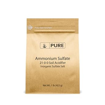 Pure Original Ingredients Ammonium Sulfate 1 lb Soil Acidifier, Inorganic Sulfate Salt