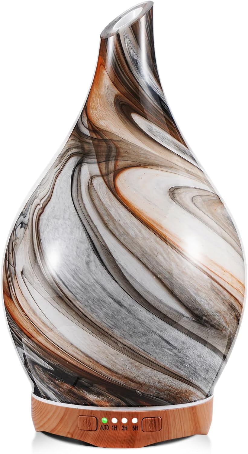 Porseme 500ml Deep Desert Giant Essential Oil Diffuser + 280ml Deep Desert Aladdin Vase Essential Oil Diffuser