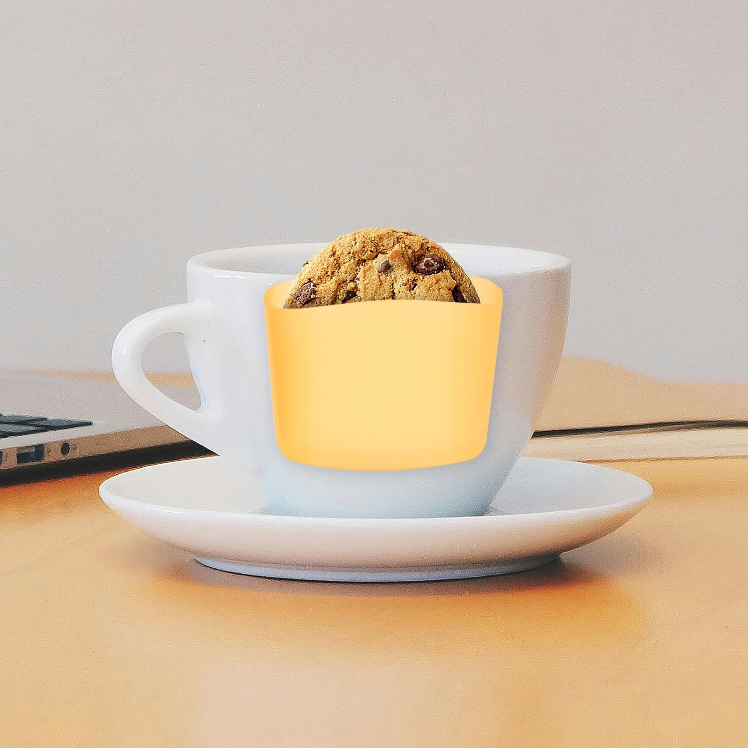 4pcs Tea Bag Holder Hanging on Cup Edge Pp Sturdy Space Saving image 5