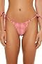 FOREVER21 Women Gingham String Bikini Bottoms