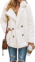 PRETTYGARDEN Women's Oversized Sherpa Fleece Jacket Teddy Bear Faux Fur Coat Warm Winter Outerwear