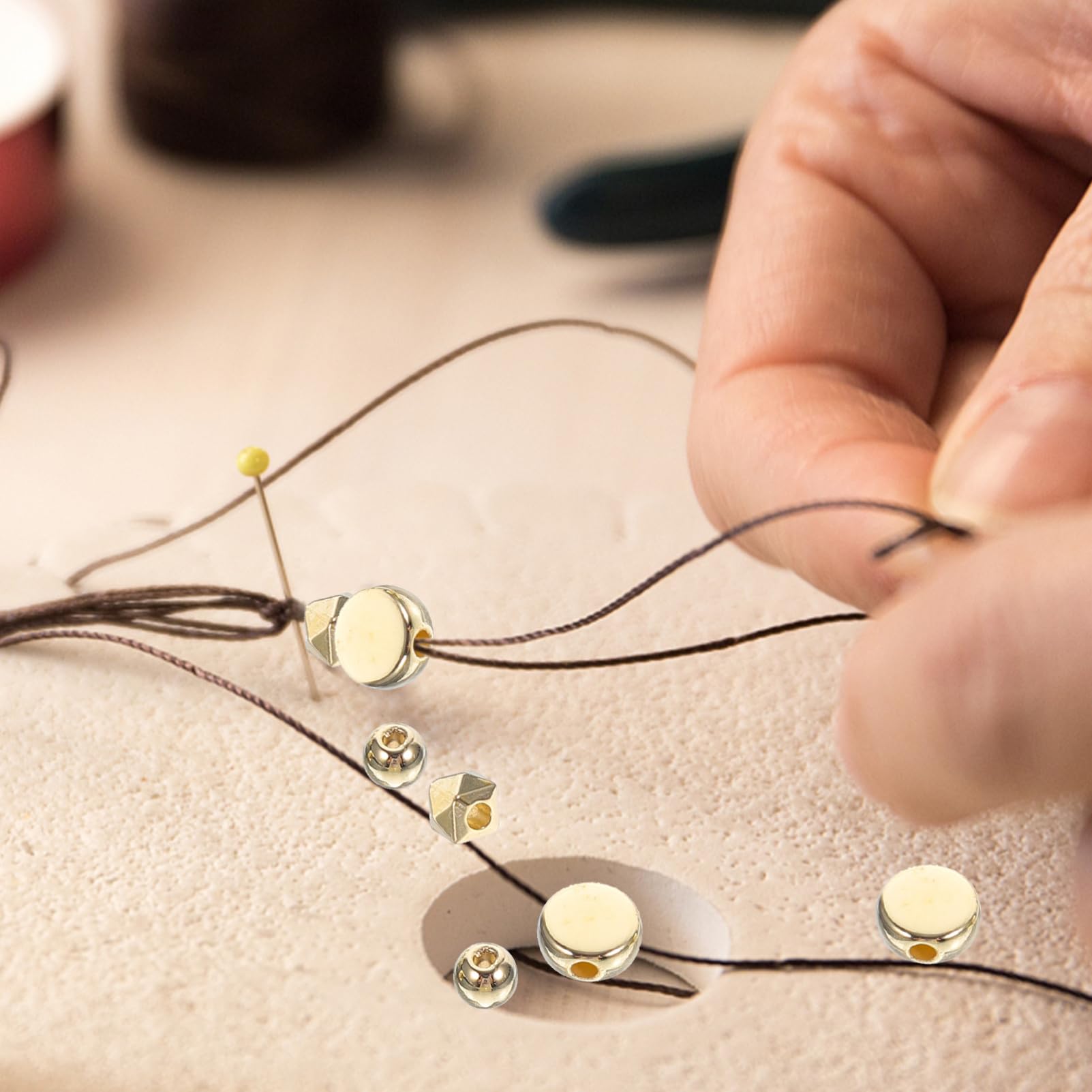 5 Juegos Suministros Para Hacer Joyas Diy Cuentas Sueltas Para Hacer Joyas Talón Beads for Bracelets Brazalete Cuentas Para Pulseras Pulsera De Cuentas Encantos 1200 Piezas * 5