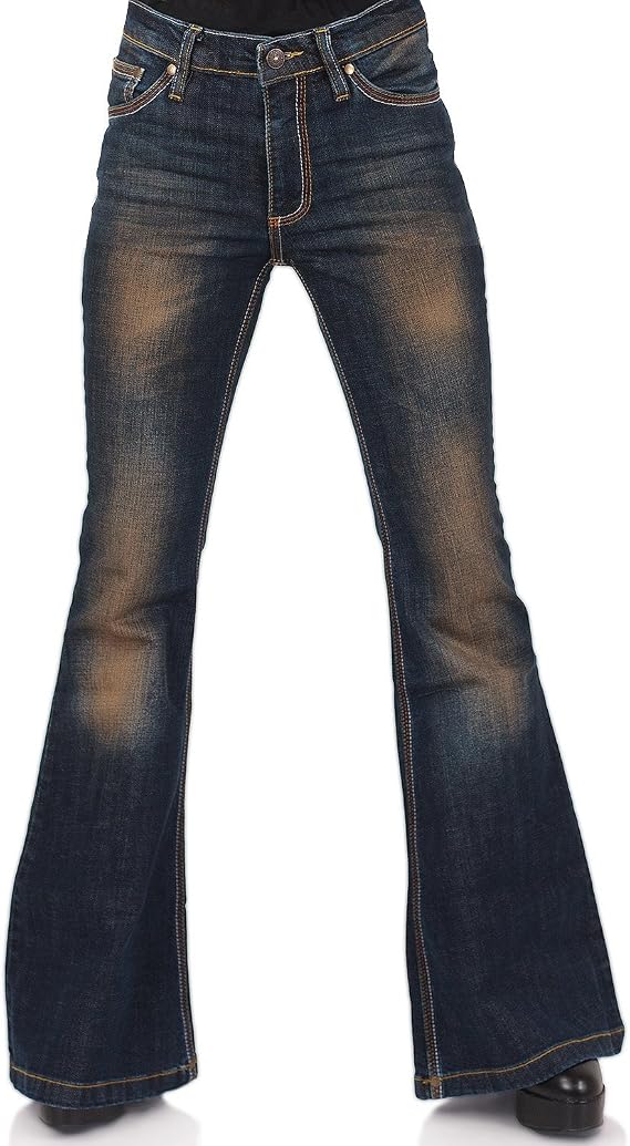 Comycom - Jeans - Campana - Basic - Donna Blu Sporco W27/34