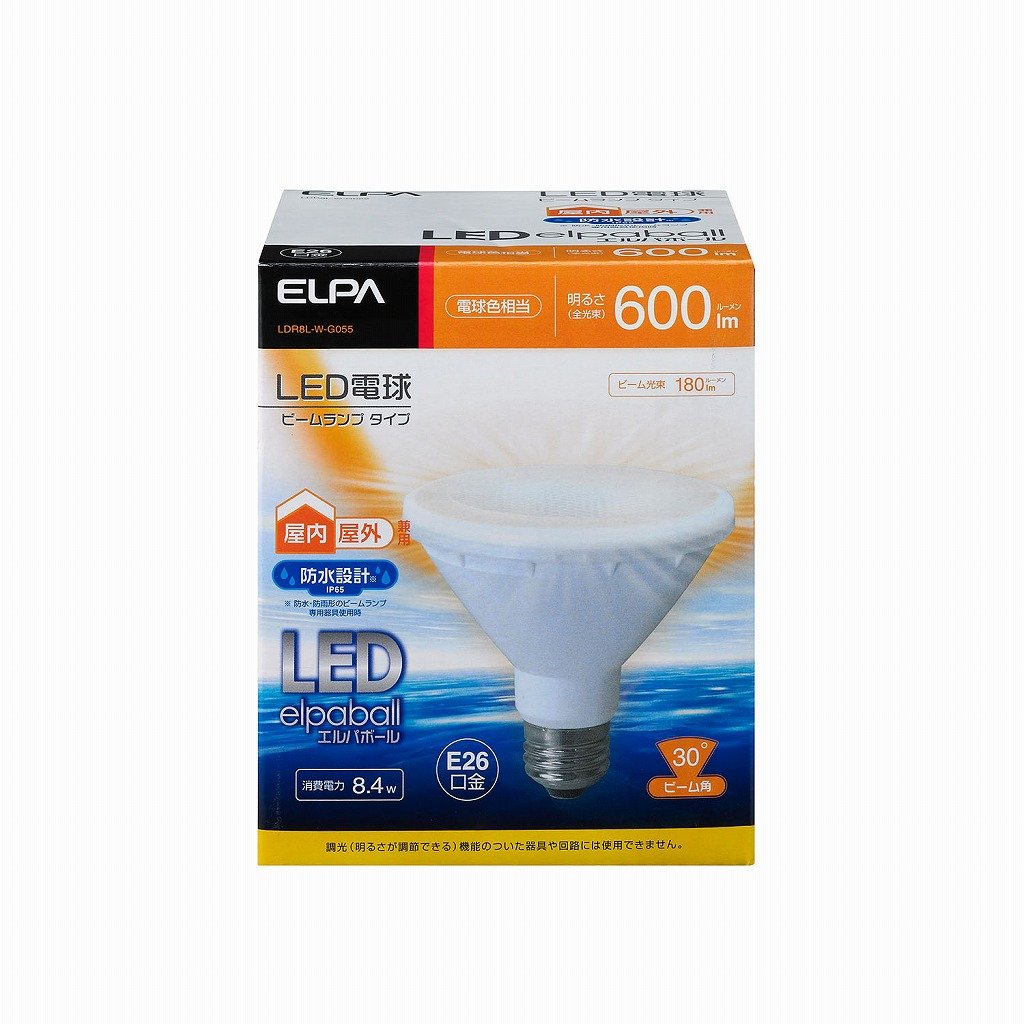 ELPA LED電球 ビーム球形 600ルーメン 口金直径26mm 昼光色 LDR8D-W-G054 qqffhab Amazon | 朝日電器 ELPA LED電球 ビーム球形 600ルーメン 口金直径26mm