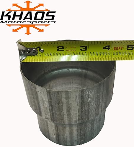 Miniatura 2 de Adaptador reductor de acoplador de escape de 3.5" a 4"