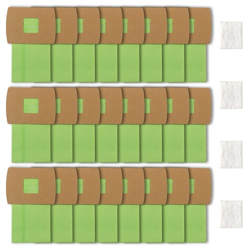 24 Pack PKBB12DW Vacuum Bags Fit for Oreck Canister Bags,