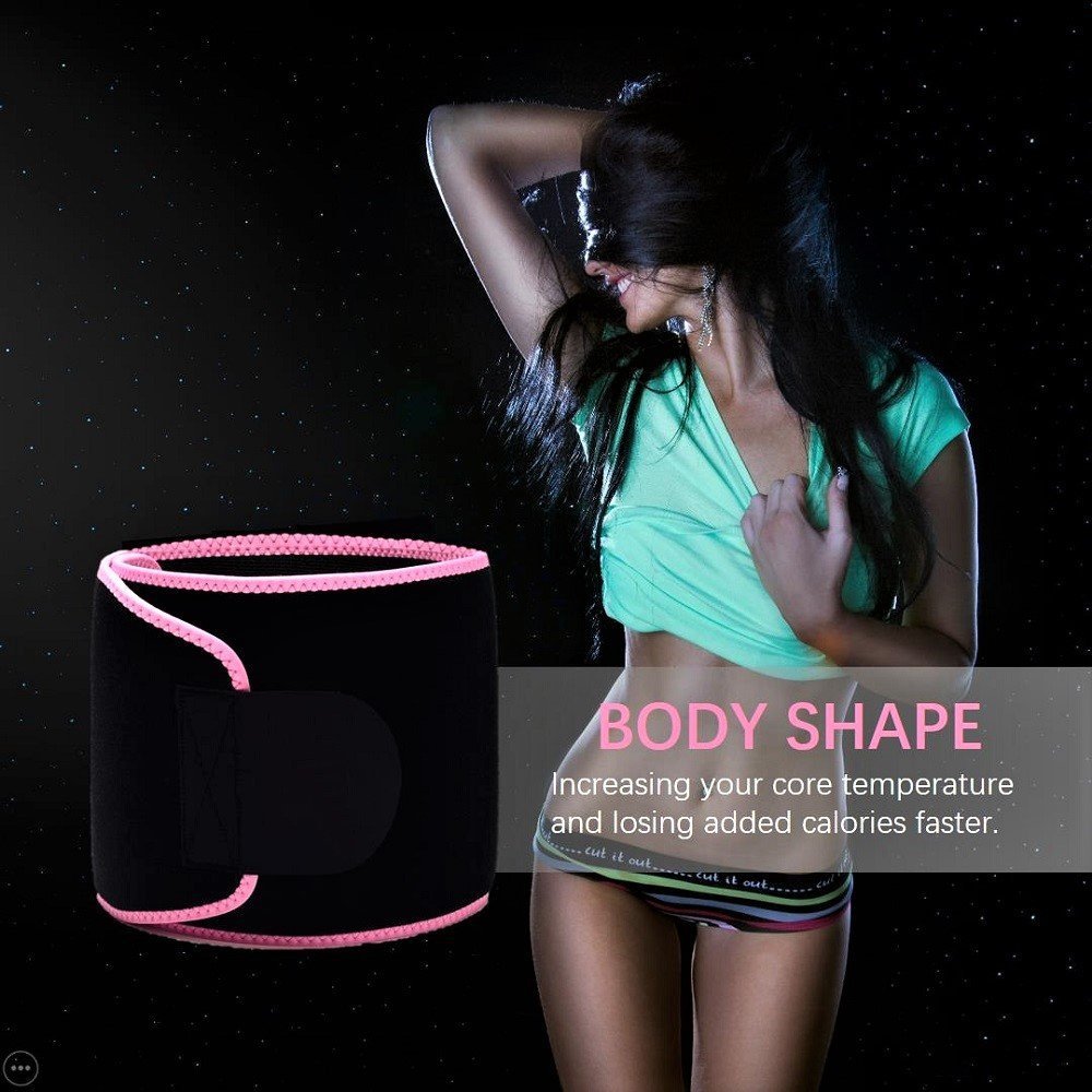 Generik Sweat Waist Trimmer Fat Burner Belly Tummy Yoga WrapGenerikSweat Waist Trimmer Fat Burner Belly Tummy Yoga Wrap