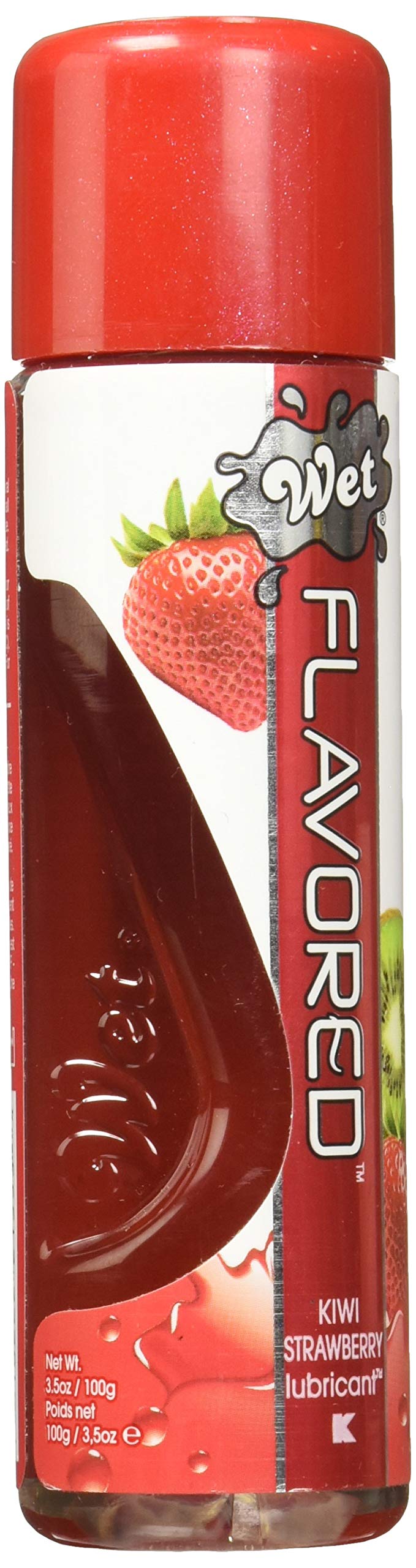 Wet flavored lubricant gel by Trigg, kiwi strawberry - 3.5 oz