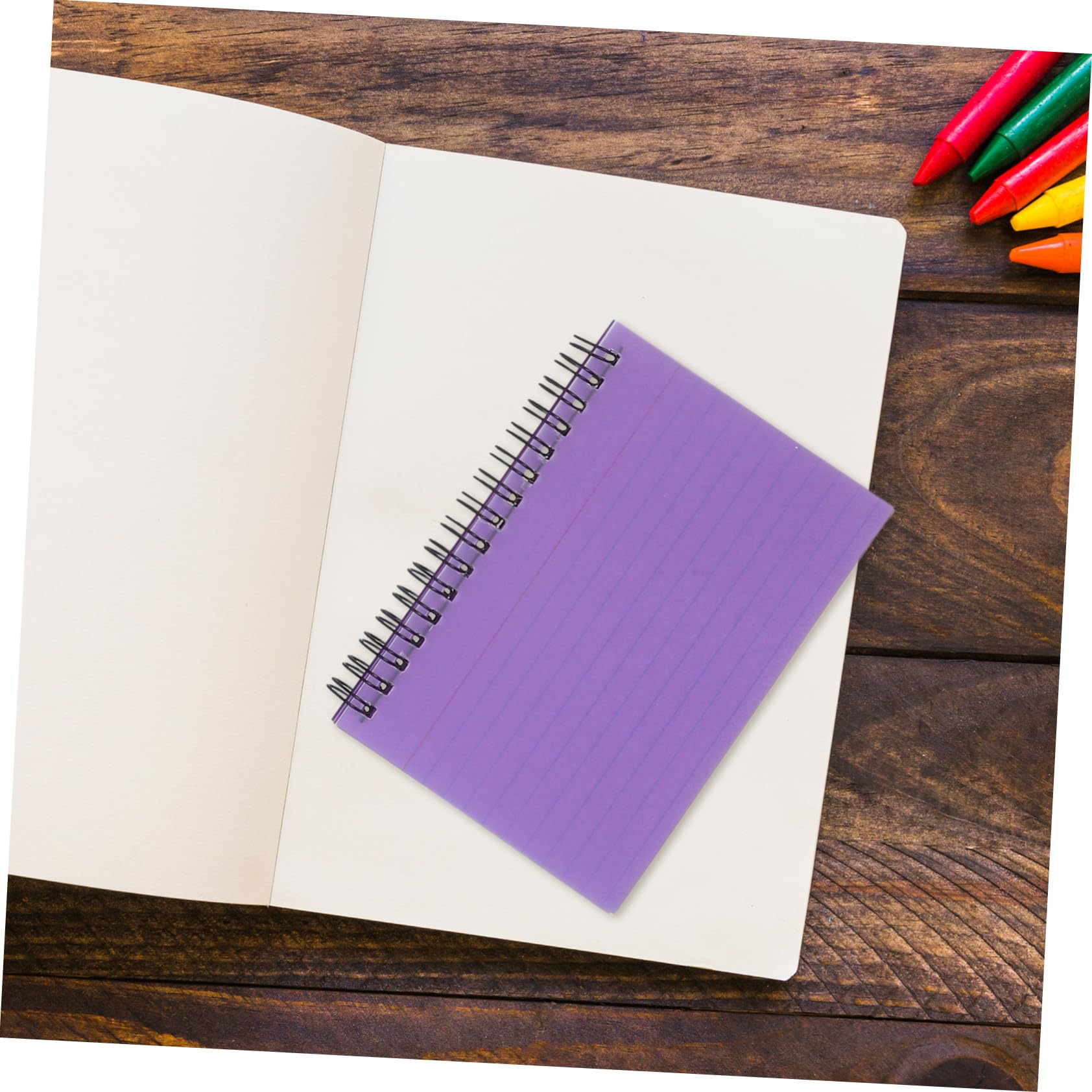 7 Pezzi Quaderni Spiralati Colorati per Appunti e Pianificazione Blocchi Note Leggeri e Compatti per Scuola Ufficio e Viaggi Carta Antisbavatura per Scrittura Scorrevole e