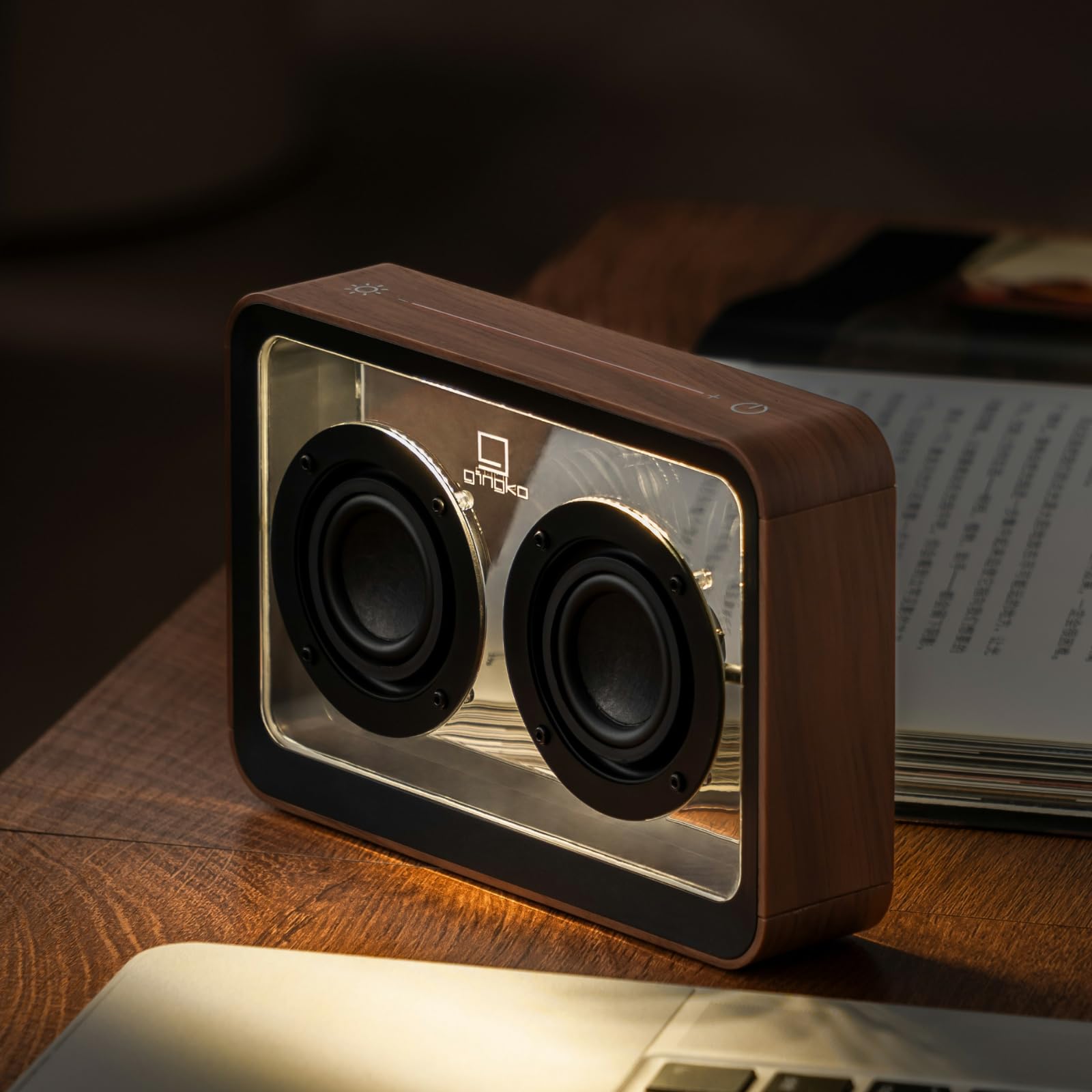 Gingko Haut-Parleur Bluetooth Transparent Mage