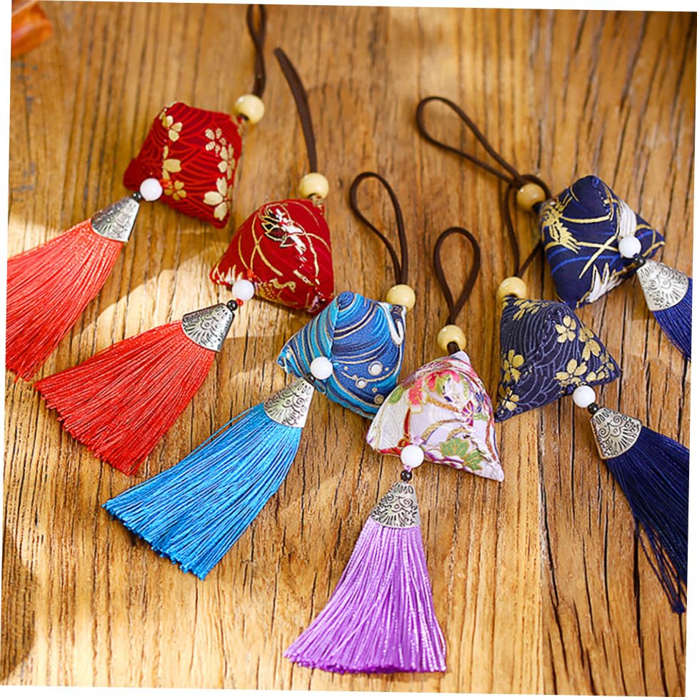 5 colgantes de sachet perfumados estilo japonés hechos a mano miniatura 4