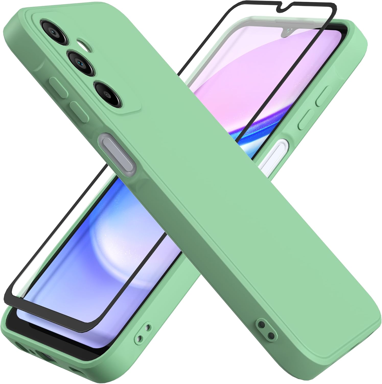Coque Organik A15 Vert menthe main image 1