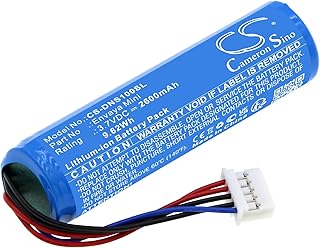 Cameron Sino Battery for Denon DSB-100, Envaya Mini PN:Denon CA-B2120265, CABICR18650-260 2600mAh / 9.62Wh