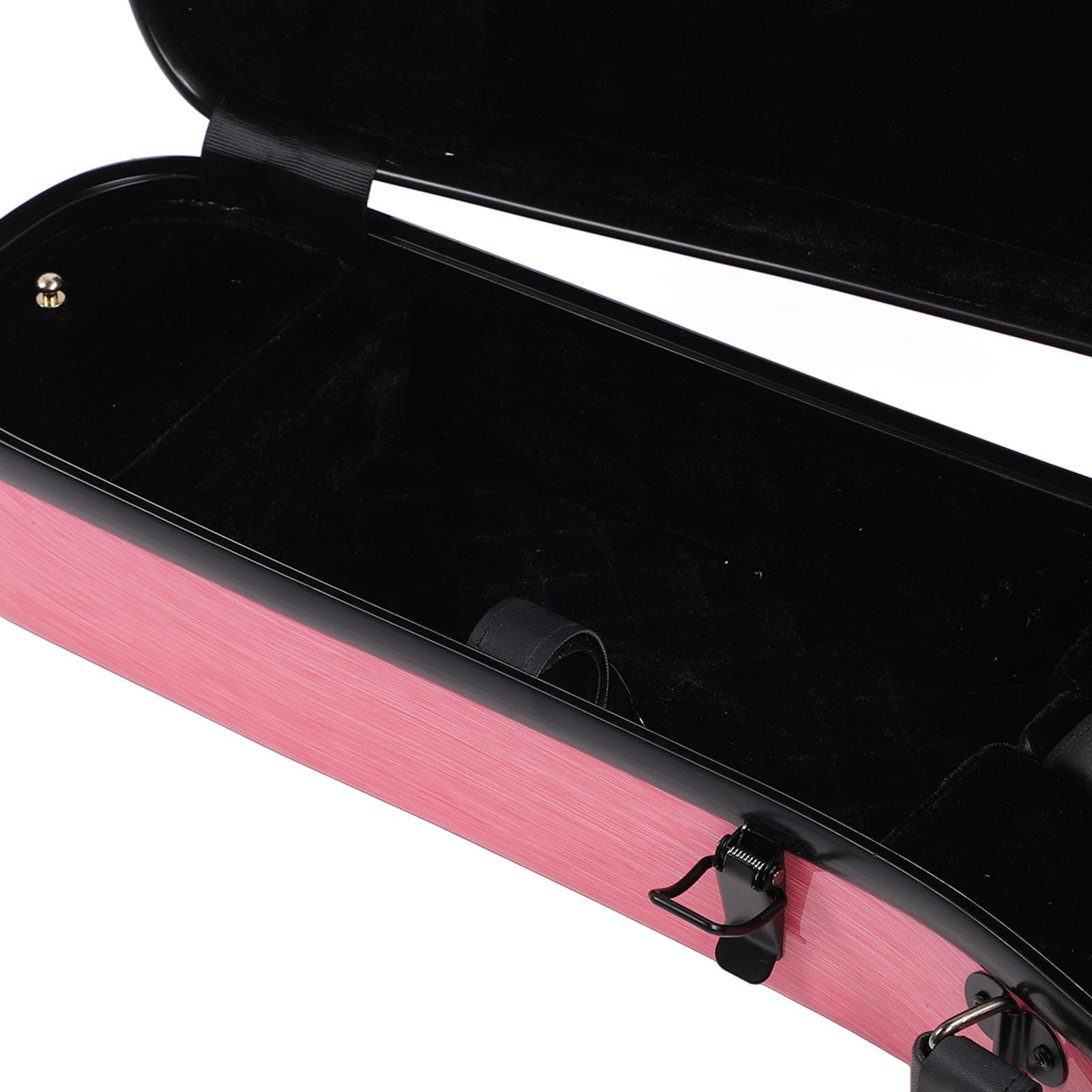 Custodia per Violino 4/4 in Fibra di Carbonio, Elegante e Leggera, Rosata per Riporre e Proteggere con 2 Cinghie