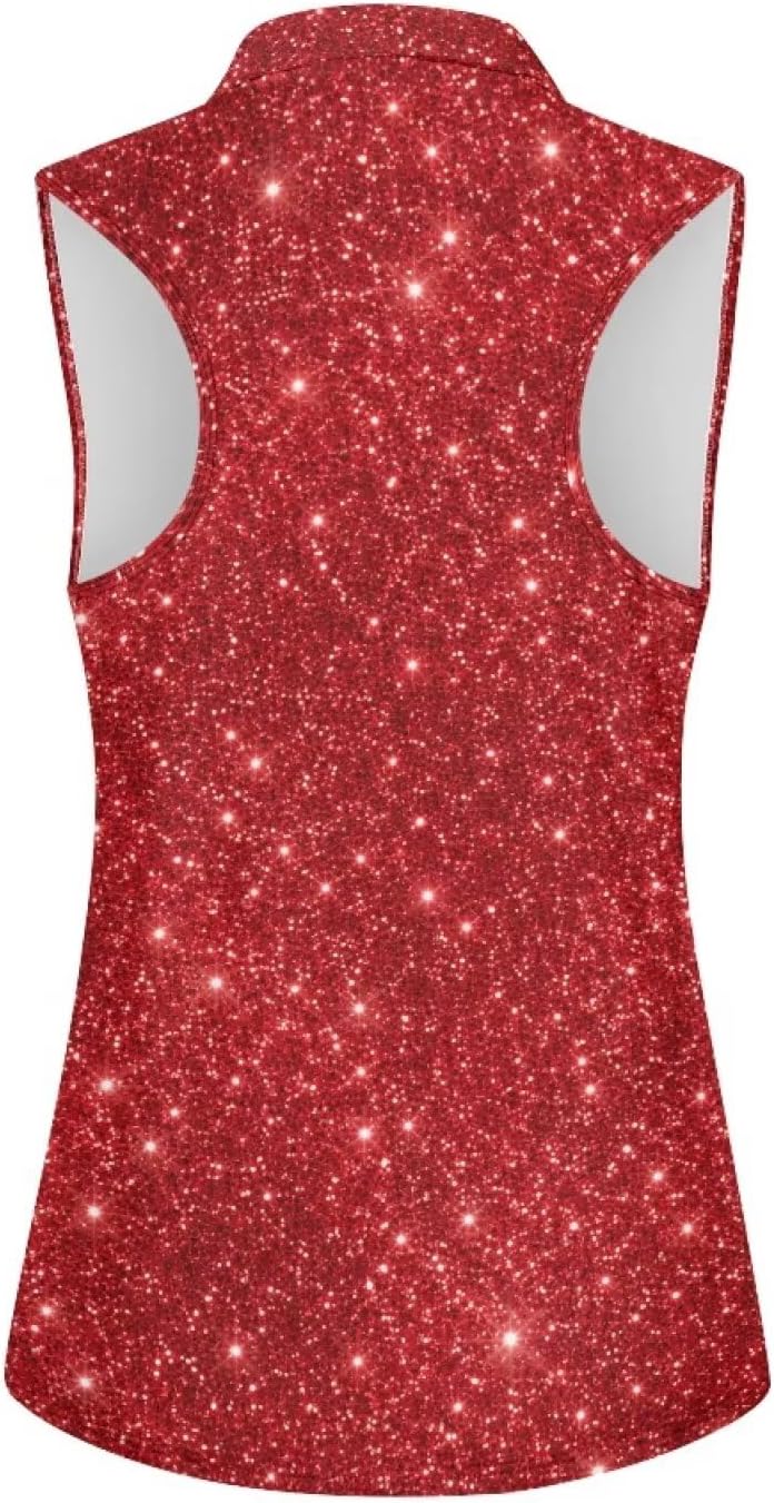 Sleeveless Golf Shirts for Women Lightweight Golf Tennis Shirt Athletic Workout Tank Tops Size XS-2XL
