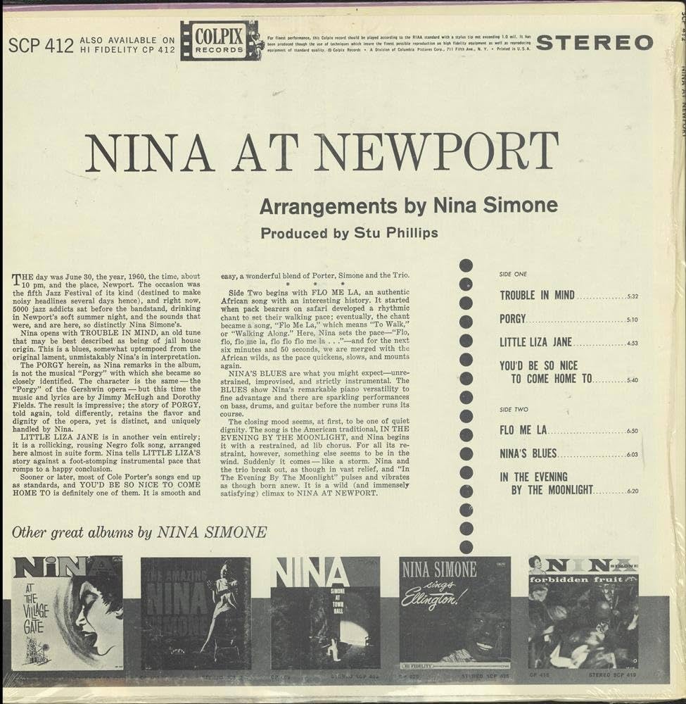 NINA SIMONE‼️ 2CD❗️ NINA SIMONE - LIVE AT BERKELEY/GIFTED & BLACK CD NEW+