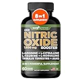 Gade Nutrition Nitric Oxide Supplement - L Arginine Capsules – Helps to Improve Energy, Endurance & Performance - Pre Workout - Muscle Builder - with All Essential Amino Acid and Maca Root