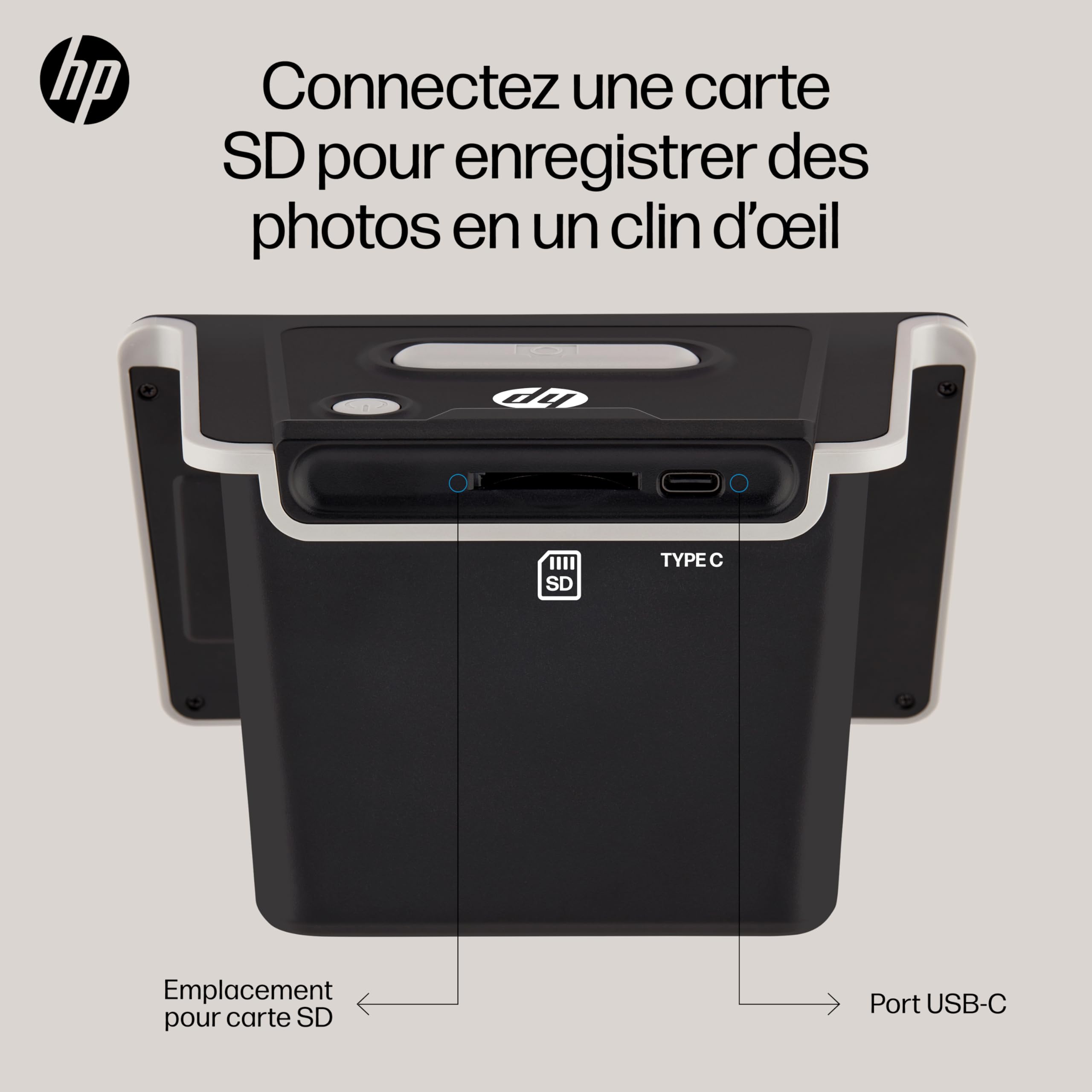 HP FilmScan numériseur de Films et Diapositives écran Tactile LCD 5" 22MP Compatible 135 126 110