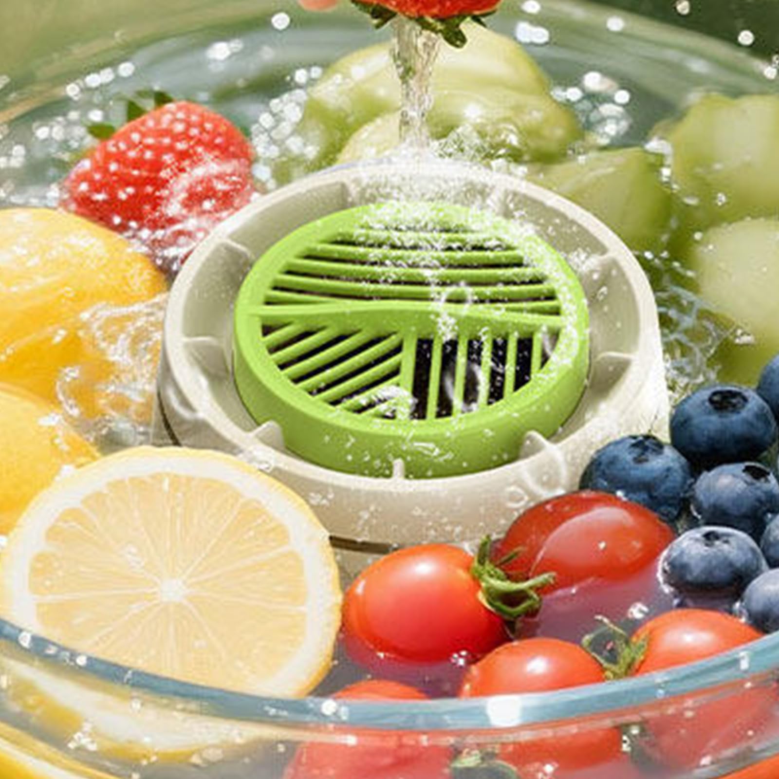 Detergente per frutta e verdura Operazioni automatiche Struttura in ABS Design a risparmio energetico a basso rumore Adatto per la sicurezza alimentare della famiglia Lavatrice prodotti non udibile