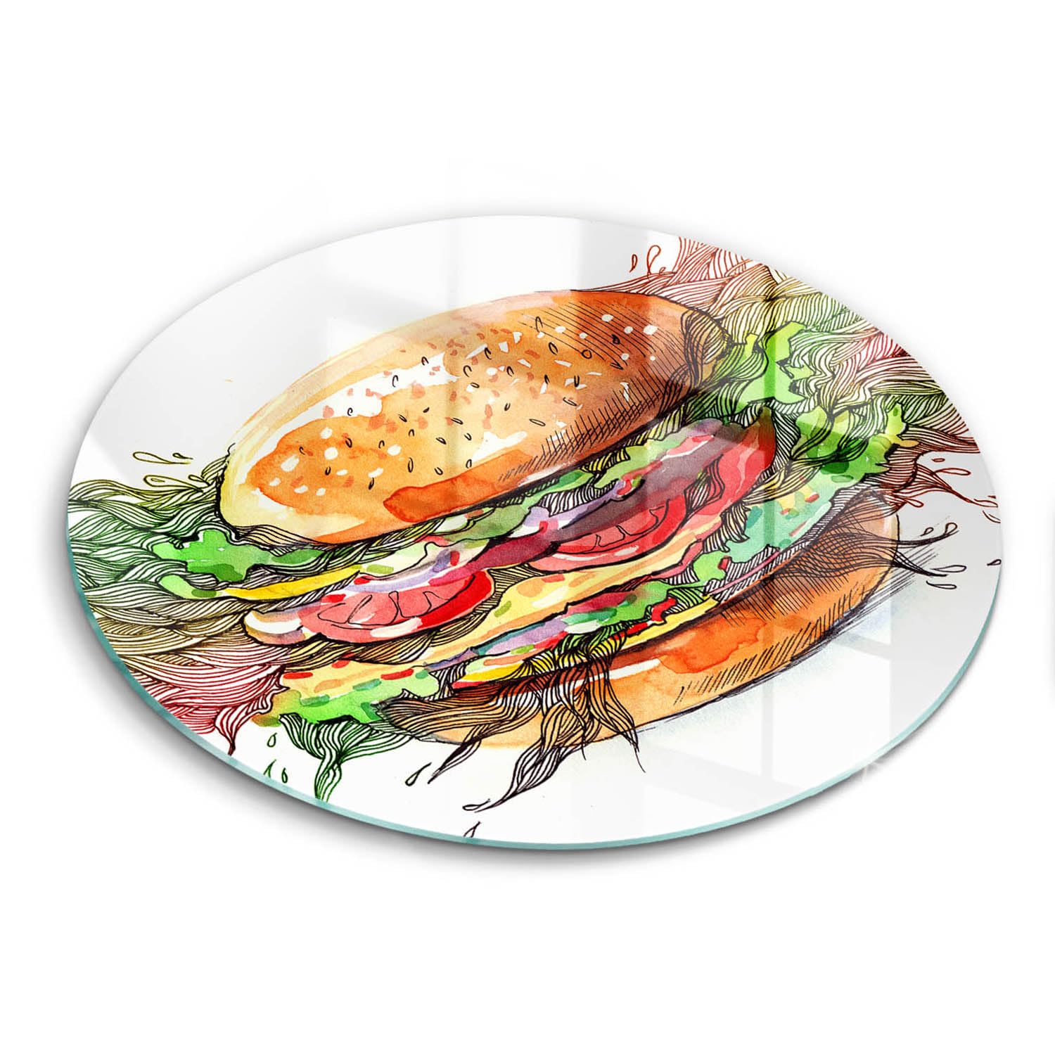 Planche induction Wallfluent 40cm pour agrandir le plan de travail de votre cuisine urbaine