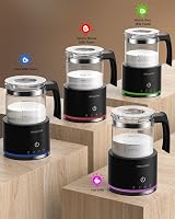 Morpilot elektromos tejhabosító 130-500ml 600W 4az1-ben forró hideg tejhez 3