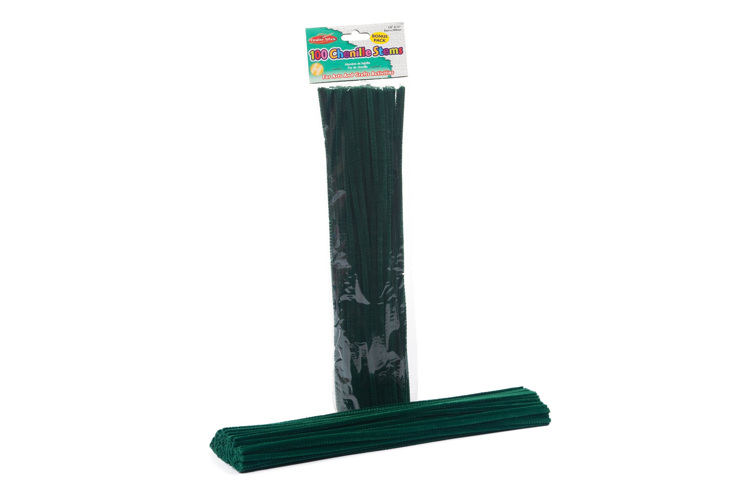 Charles Leonard Chenille Stems Ages 3-14, 1000 Pieces Per Order