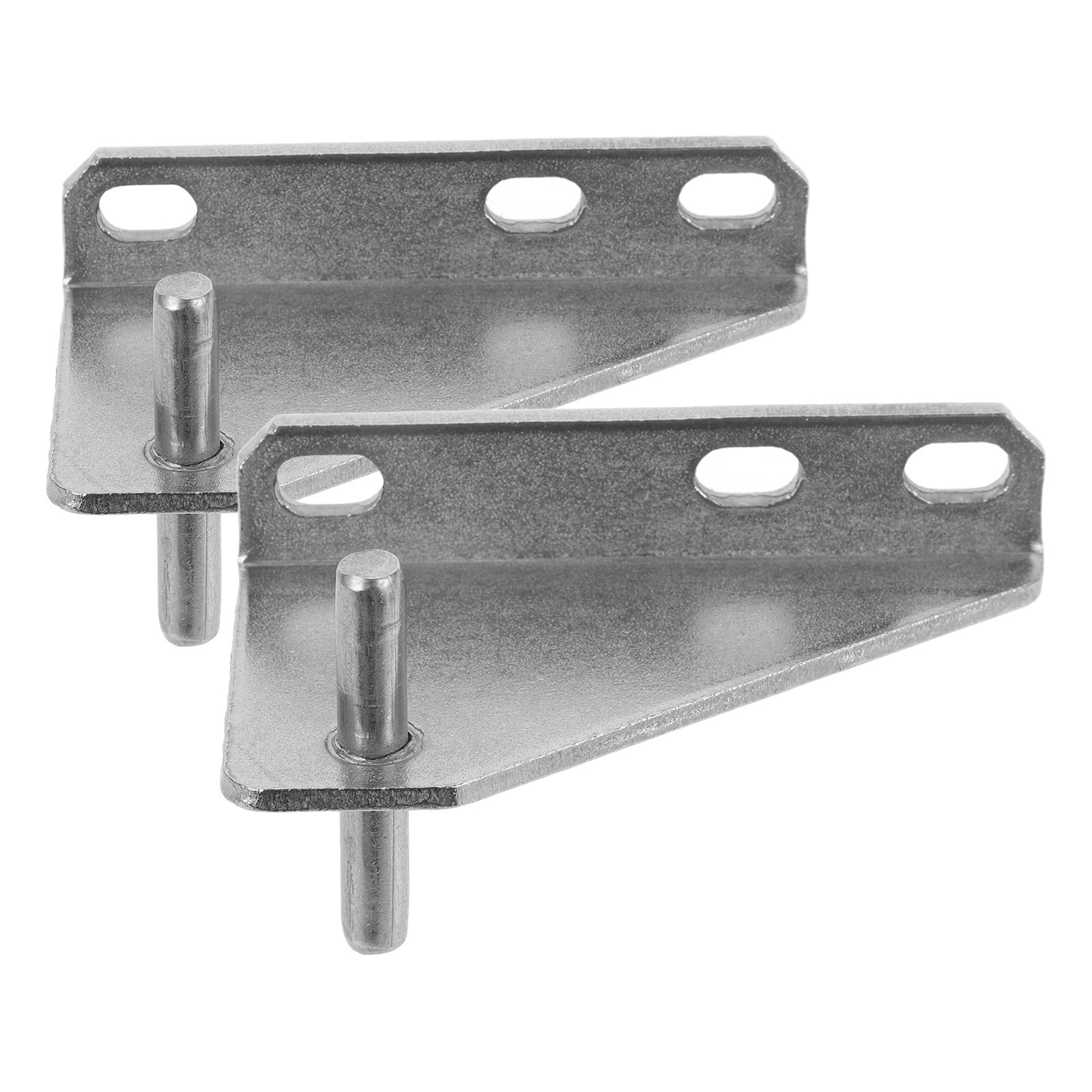 Genterun One Color 2Pcs Stainless Steel Refrigerator Door Hinges Heavy Duty Replacement Parts For Freezer Door Hinge Accessories Hardware Door