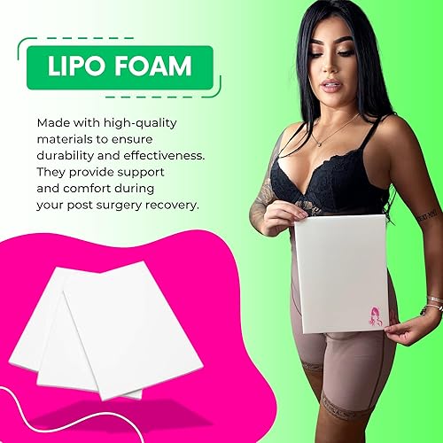 Miniatura 6 de BBL - Cojines de levantamiento después de la cirugía, 7 piezas BBL poscirugía suministros con almohadillas de espuma Lipo para orinario femenino,