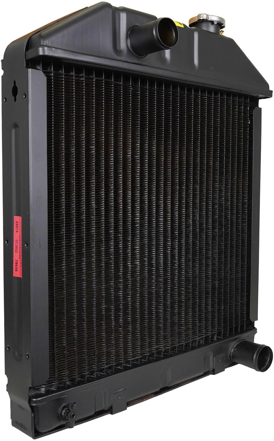 New Aftermarket Replacement Radiator Fits Ford Tractor Models: 340 340A 340B 445 535 545 Construction/Industrial: 4100 4500 4600 4600NO 4600O 4600SU 5000 5100 5600 5800