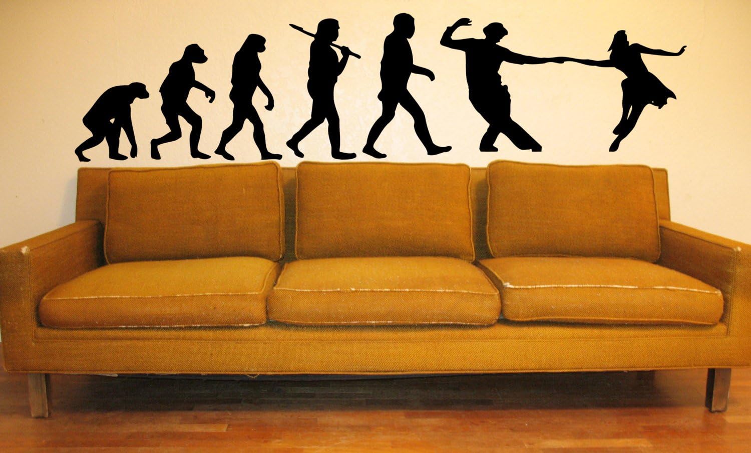 Salsa Wall Decal Slide Glide Stomp Dance Evolution Swing Shuffling Ballroom Lindy Hop Boogie-woogie Wall Art Wall Decals Wall Stickers Tr159