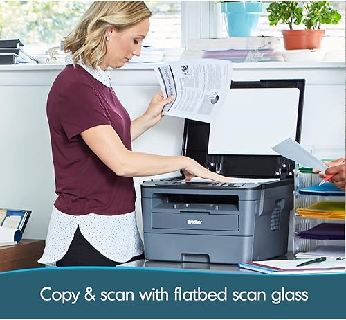 Miniatura 5 de Brother Impresora láser compacta monocromática HLL2390DW cómoda copia y escaneo impresión inalámbrica impresión dúplex a dos caras habilitada para