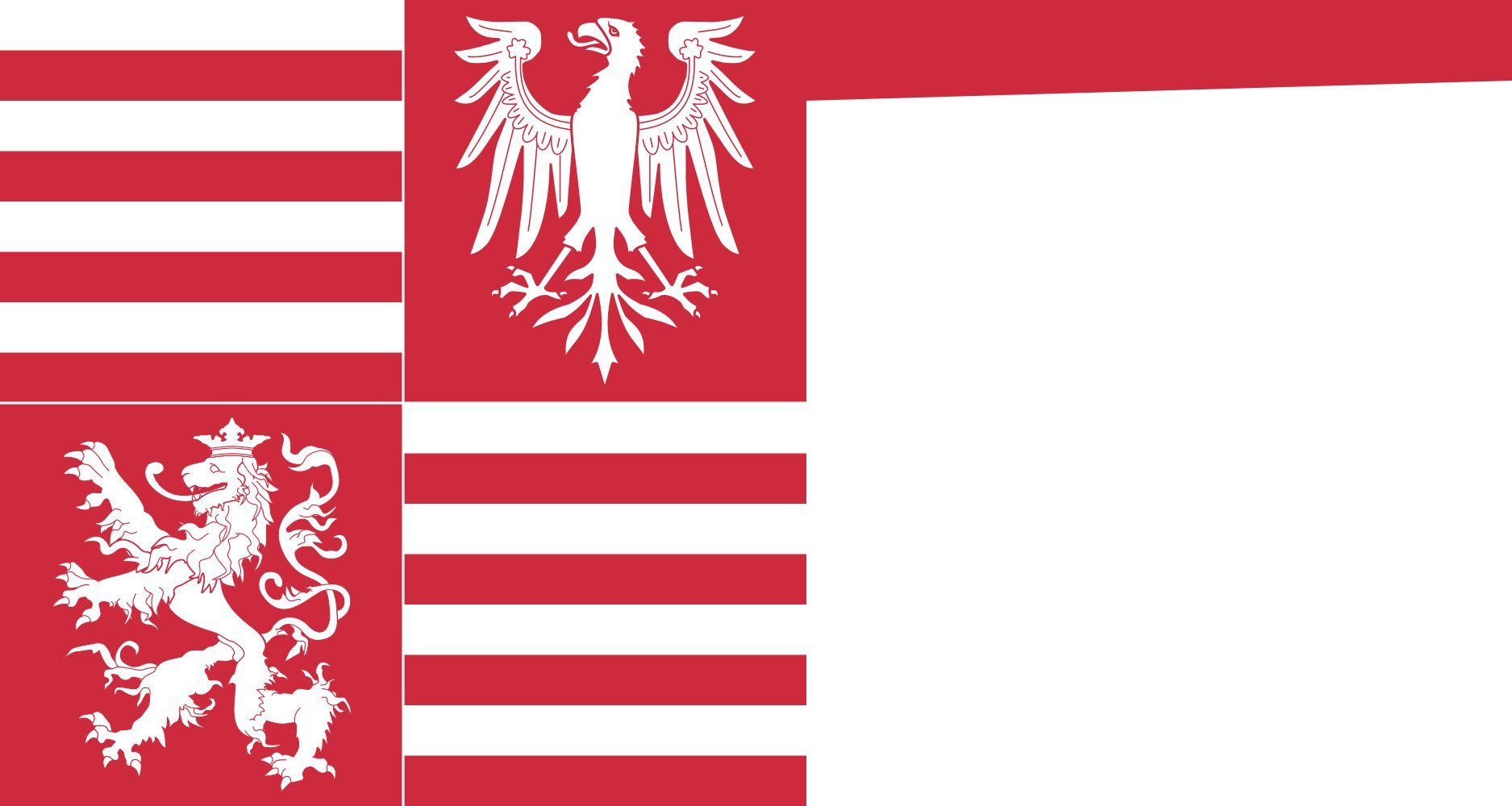 Drapeau Sigismund of Hungary résistant aux intempéries pour grand mât
