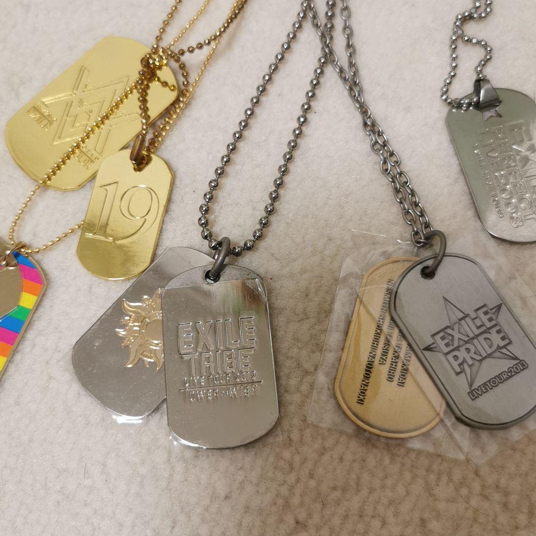 Lil Peepドッグタグセット ネックレス Amazon.co.jp: EXILE LDH ドッグタグ セット ネックレス