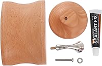 Vista 8 de UKCOCO Soporte de madera maciza para auriculares, soporte de madera, soporte de madera, soporte de madera, soporte para auriculares, soporte