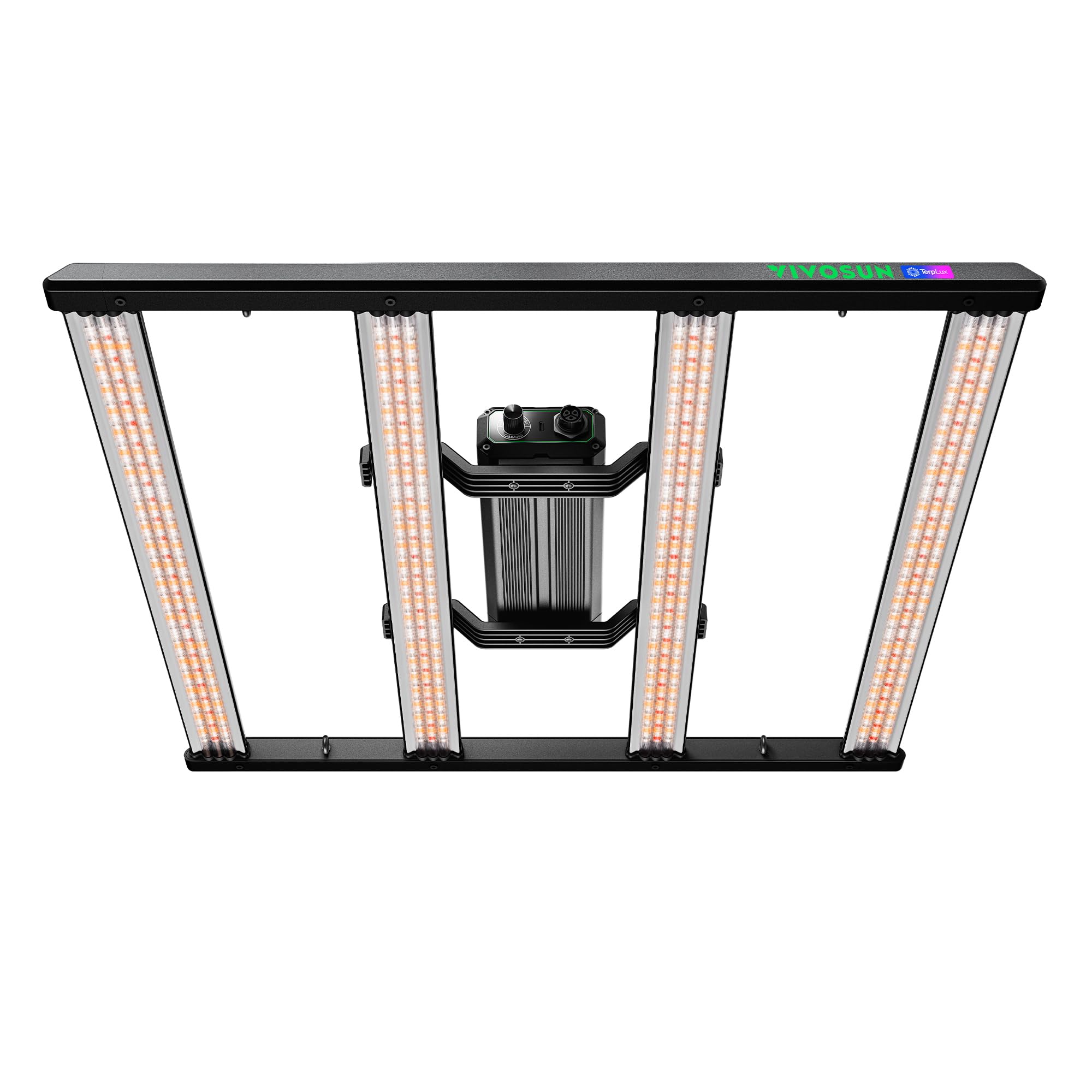 LumaLight 320W LED Grow Lampe, Vollspektrum mit hoher PPFD | Pflanzenlampe leistungsstarkes, dimmbar, Starke Canopy-Durchdringung für Wachstum und Blüte im 100x100cm Growzelt