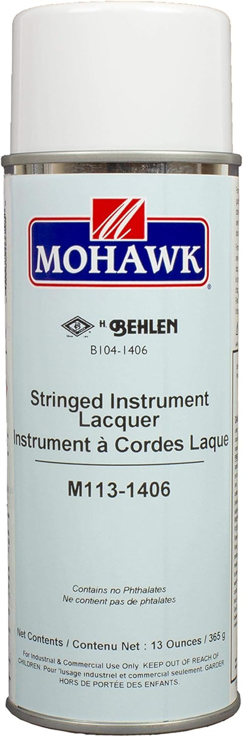Mohawk Stringed Instrument Lacquer Aerosol, 13 Ounces