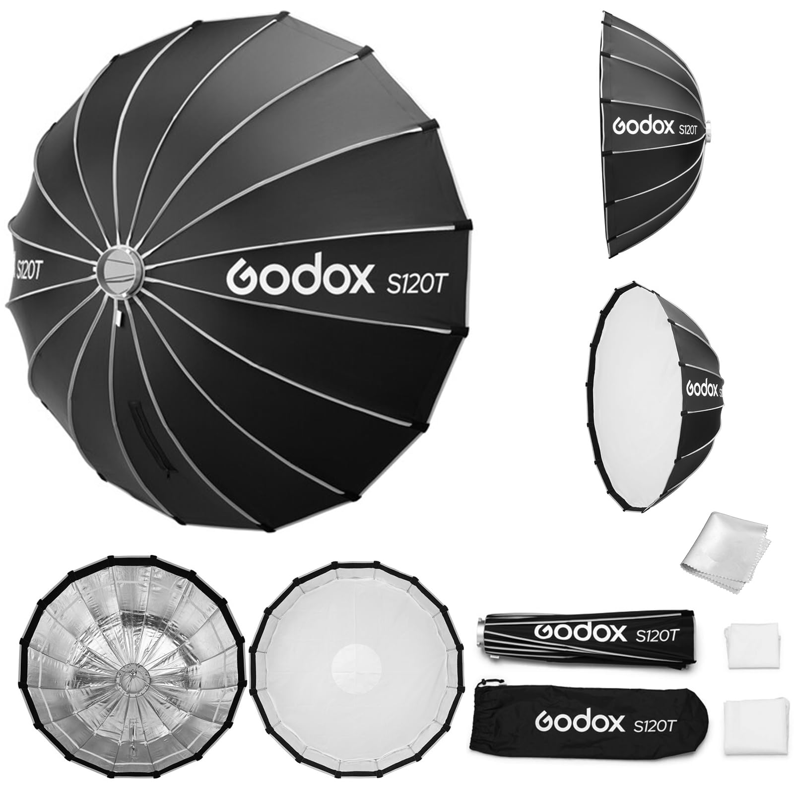 Amazon.com : Godox Softbox Godox S120T 120cm/47.3in Quick Release