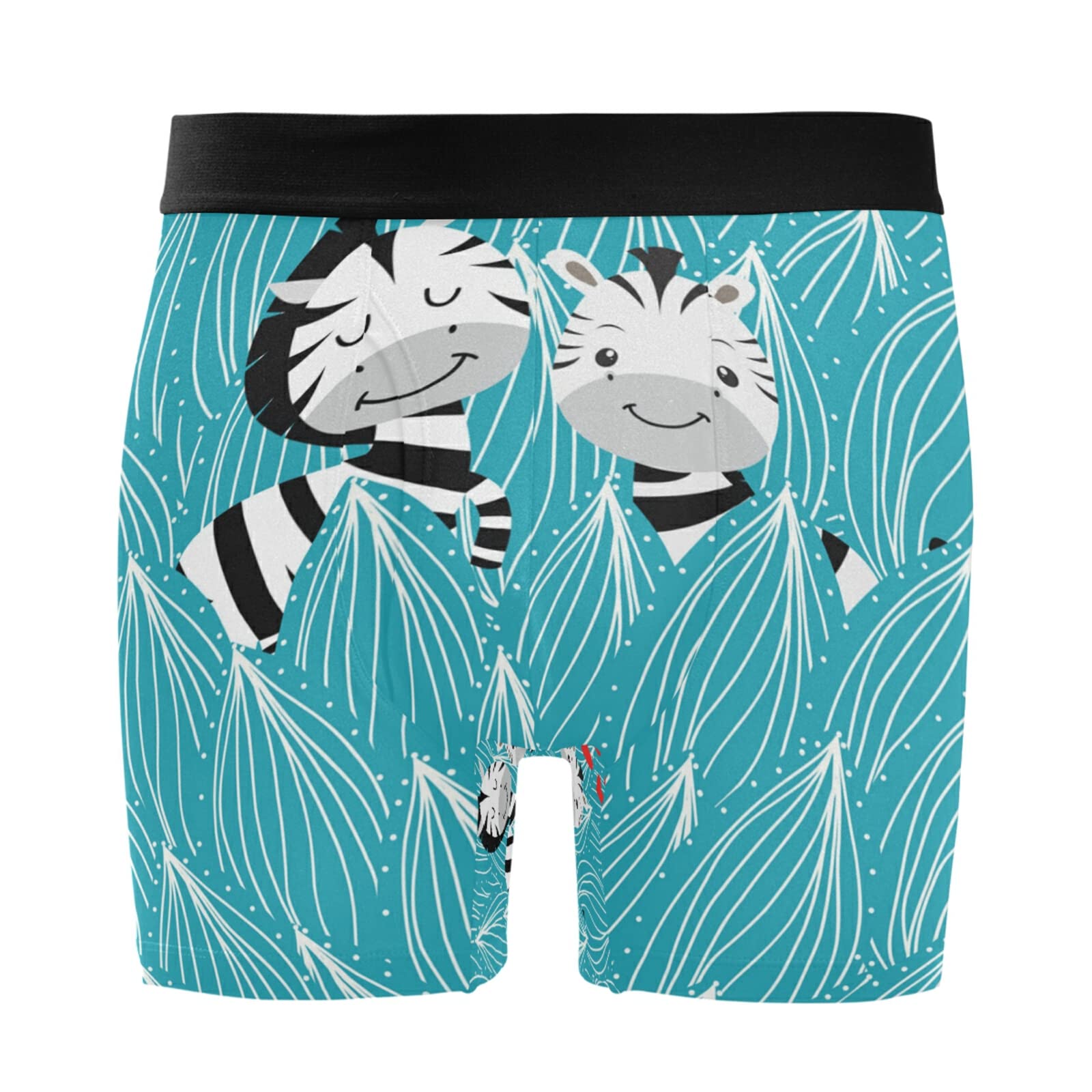 Bóxer para hombre de cebra Vnurnrn pack de 2 calzoncillos elásticos 7